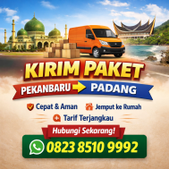 Kirim Paket / Cargo Pekanbaru Padang Express