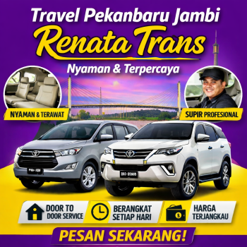 Travel Pekanbaru Jambi Pp